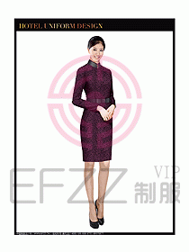 酒店大堂制服設計圖541