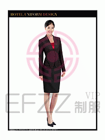 酒店大堂制服設計圖547