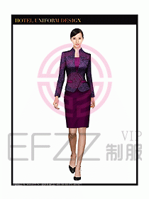 酒店大堂制服設(shè)計(jì)圖558