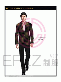 酒店大堂制服設計圖601
