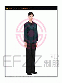 客房服務員制服設計圖353
