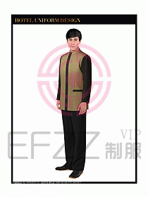 客房服務員制服設計圖352