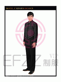 客房服務(wù)員制服設(shè)計(jì)圖358