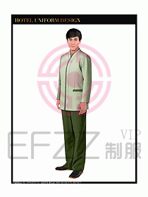 客房服務員制服設計圖364