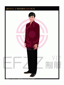 客房服務員制服設計圖368
