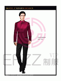 客房服務(wù)員制服設(shè)計(jì)圖372