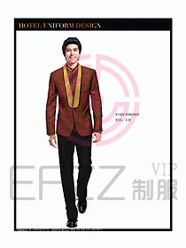 總臺收銀接待制服設計圖169
