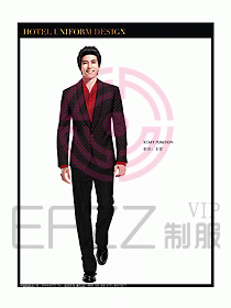 總臺收銀接待制服設計圖171