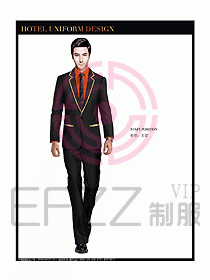 總臺收銀接待制服設計圖173