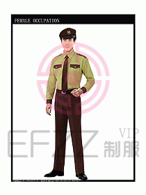 長袖保安服制服設計圖266