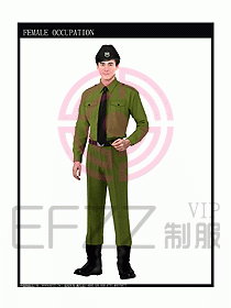 長(zhǎng)袖保安服制服設(shè)計(jì)圖286