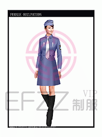 長(zhǎng)袖保安服制服設(shè)計(jì)圖295