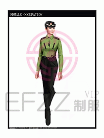 長袖保安服制服設(shè)計(jì)圖301