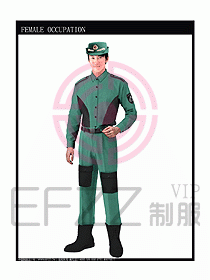 長袖保安服制服設計圖317
