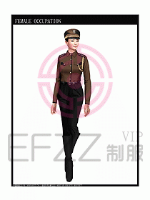 長袖保安服制服設計圖326