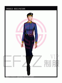 長袖保安服制服設計圖332