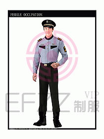 長袖保安服制服設計圖353