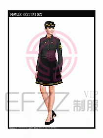 長袖保安服制服設計圖368