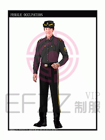 長袖保安服制服設(shè)計圖371