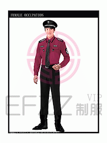 長袖保安服制服設計圖389