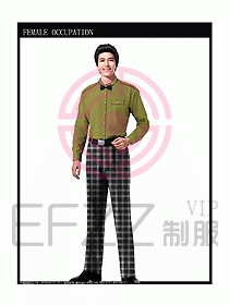 快餐廳制服設計圖018