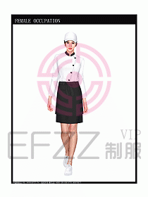 快餐廳制服設計圖027