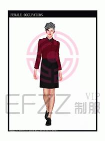 快餐廳制服設計圖033