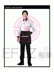 快餐服務生制服設計圖088