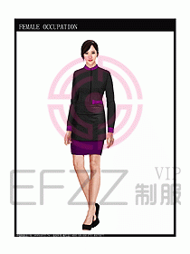 快餐服務生制服設計圖095