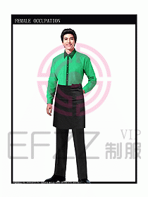 快餐服務生制服設計圖092