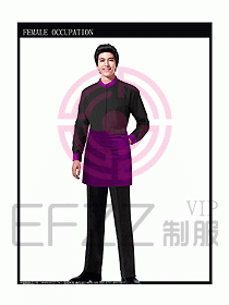 快餐服務生制服設計圖096