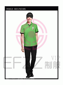 快餐服務生制服設計圖100