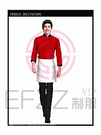 快餐服務(wù)生制服設(shè)計(jì)圖112