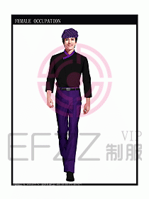 快餐服務生制服設計圖115