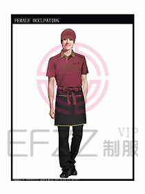 快餐服務生制服設計圖119