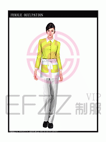 快餐服務生制服設計圖125