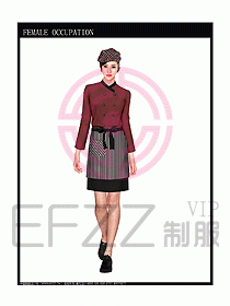 快餐服務(wù)生制服設(shè)計(jì)圖121