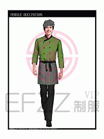 快餐服務生制服設計圖124