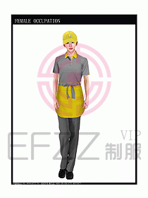 快餐服務生制服設計圖130