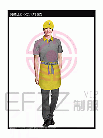 快餐服務生制服設計圖132