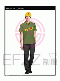 快餐服務生制服設計圖159