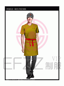 快餐服務(wù)生制服設(shè)計圖166