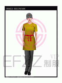 快餐服務生制服設計圖164