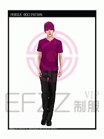 快餐服務生制服設計圖172