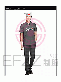 快餐服務生制服設計圖178