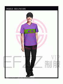 快餐服務(wù)生制服設(shè)計(jì)圖181