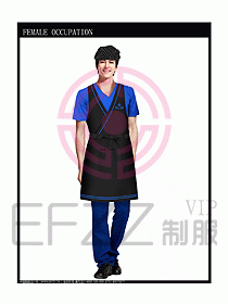 快餐服務生制服設計圖190