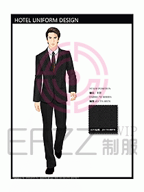 酒店經理服裝設計圖338