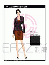 酒店經(jīng)理服裝設(shè)計(jì)圖336