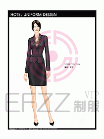 酒店經理服裝設計圖347
